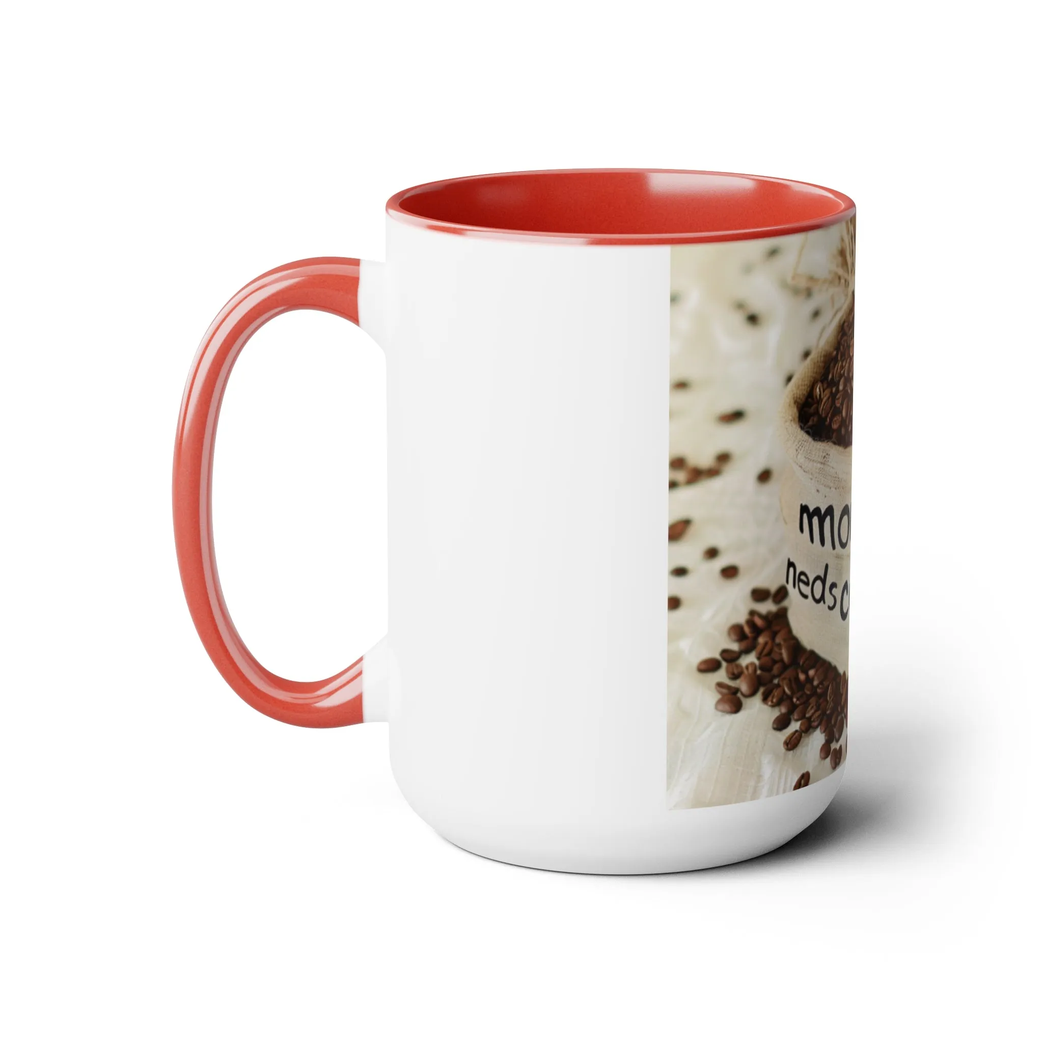 Mothers Day Two-Tone Coffee Mugs, 15oz