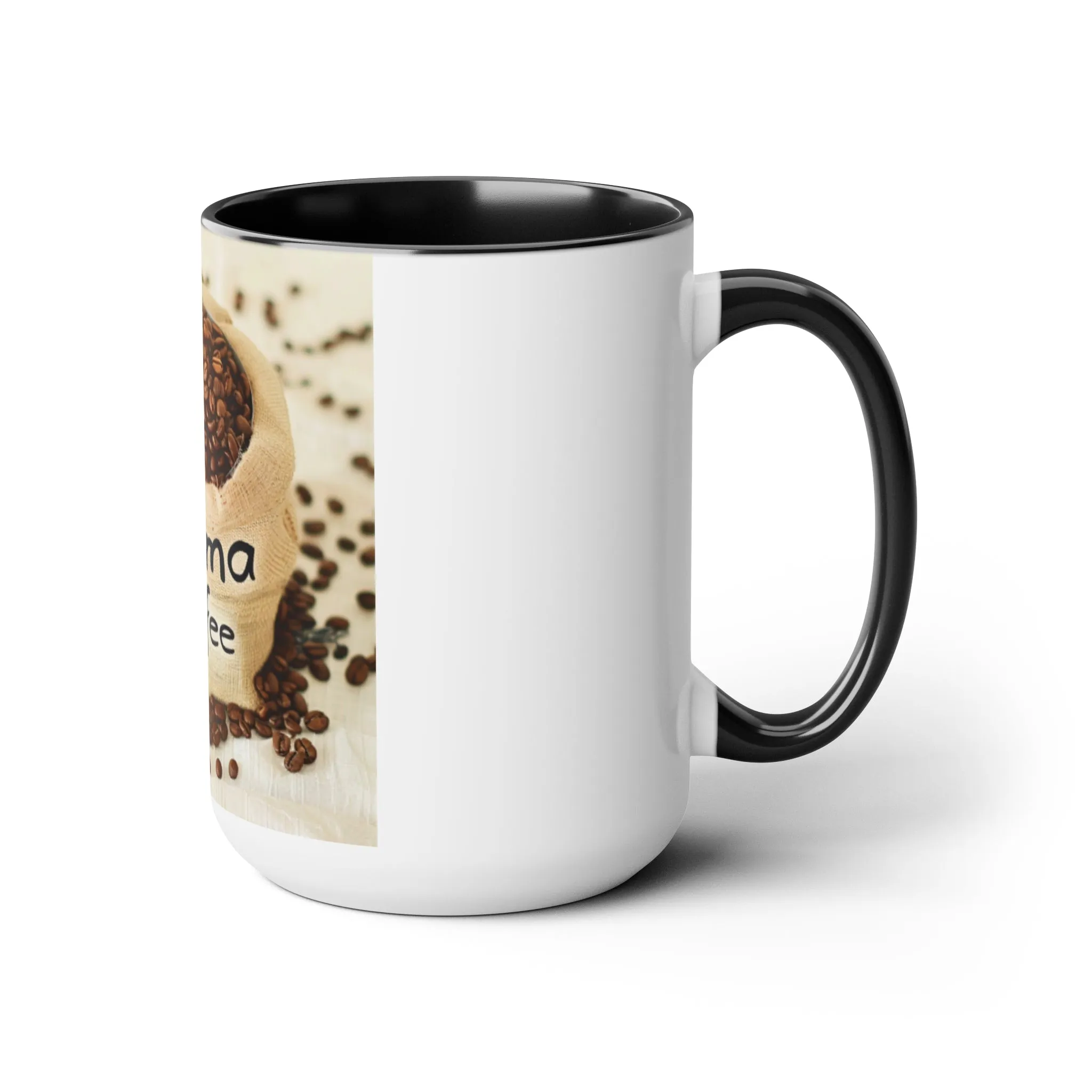 Mothers Day Two-Tone Coffee Mugs, 15oz