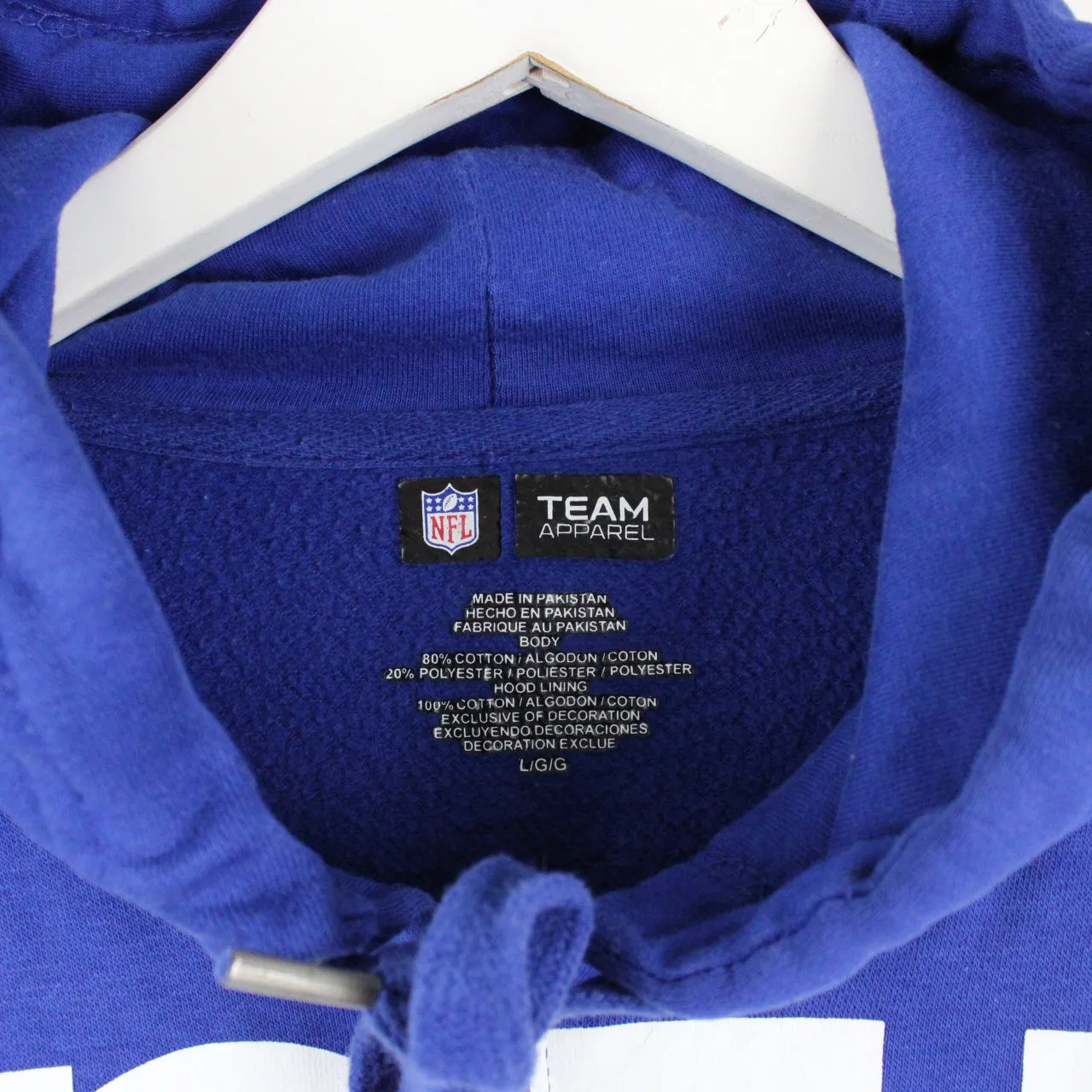 NFL New York GIANTS Hoodie | Large