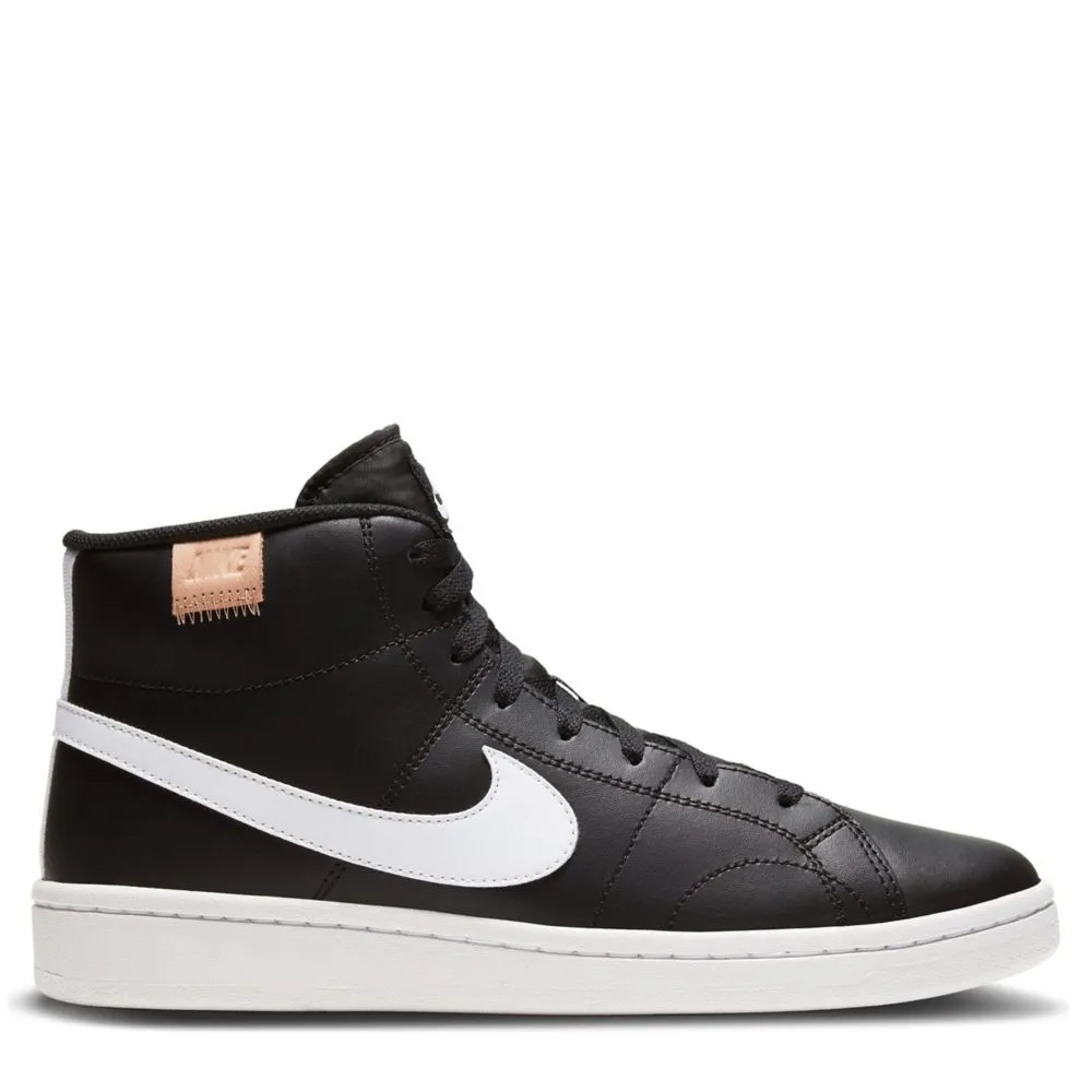 NIKE  MENS COURT ROYALE 2 MID SNEAKER