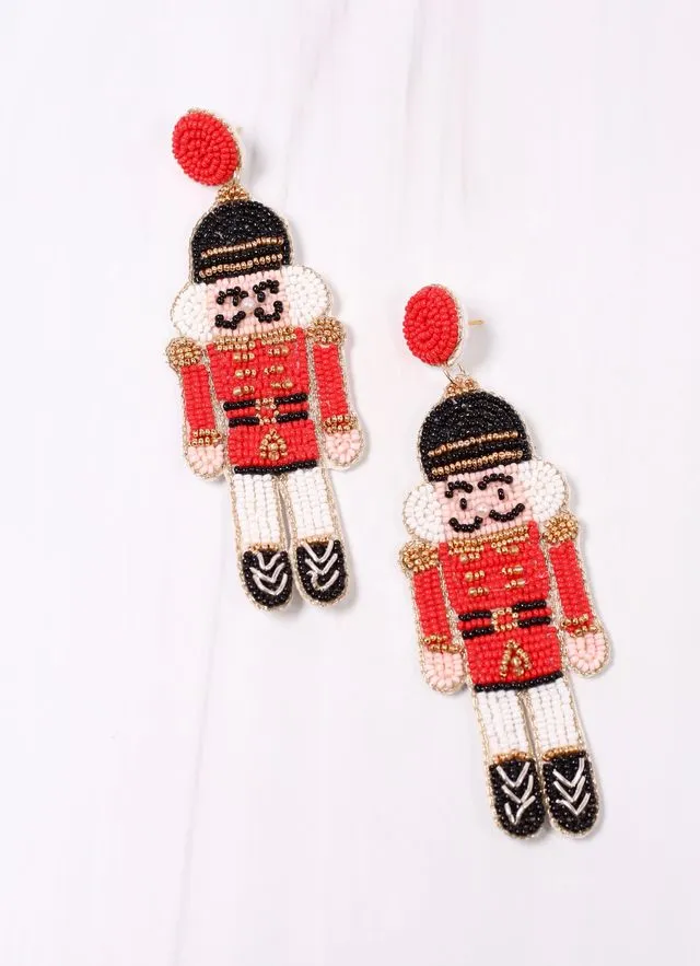 Nutcracker Suite Earring RED