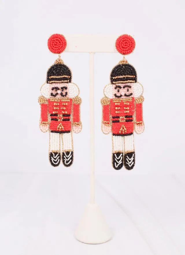 Nutcracker Suite Earring RED