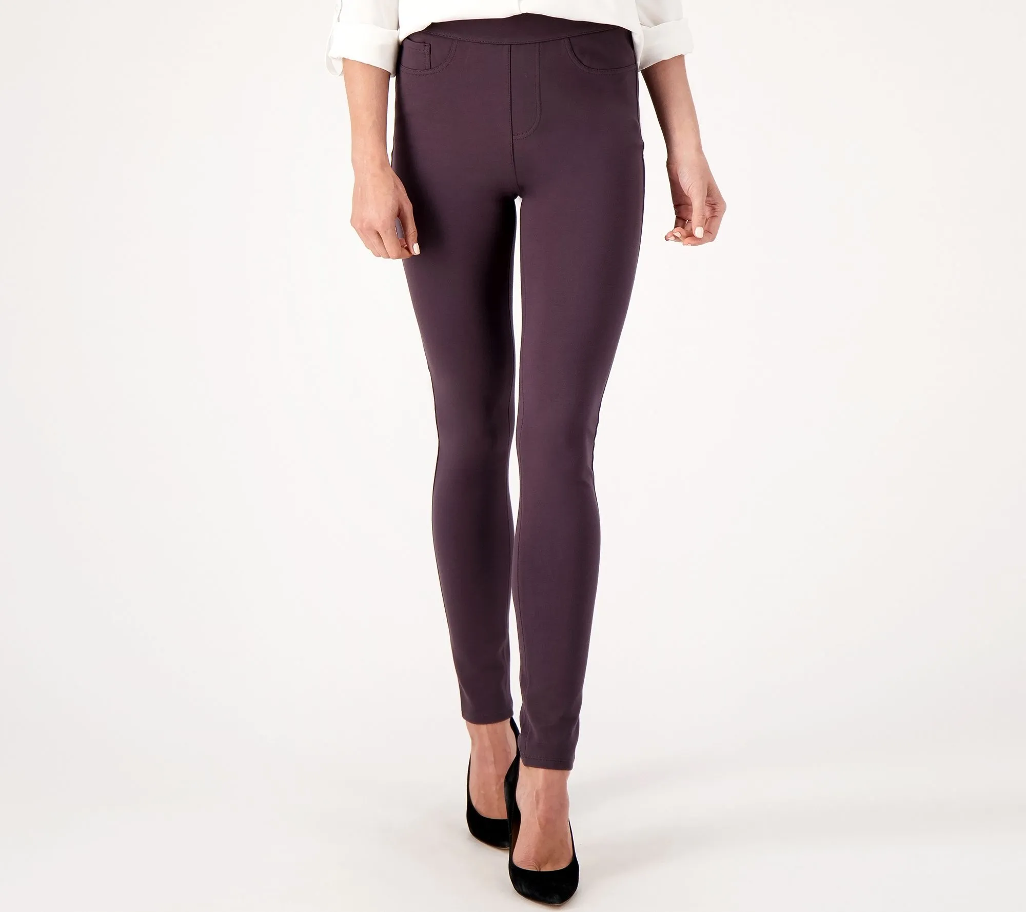 NYDJ Ponte Modern Leggings- Cordovan