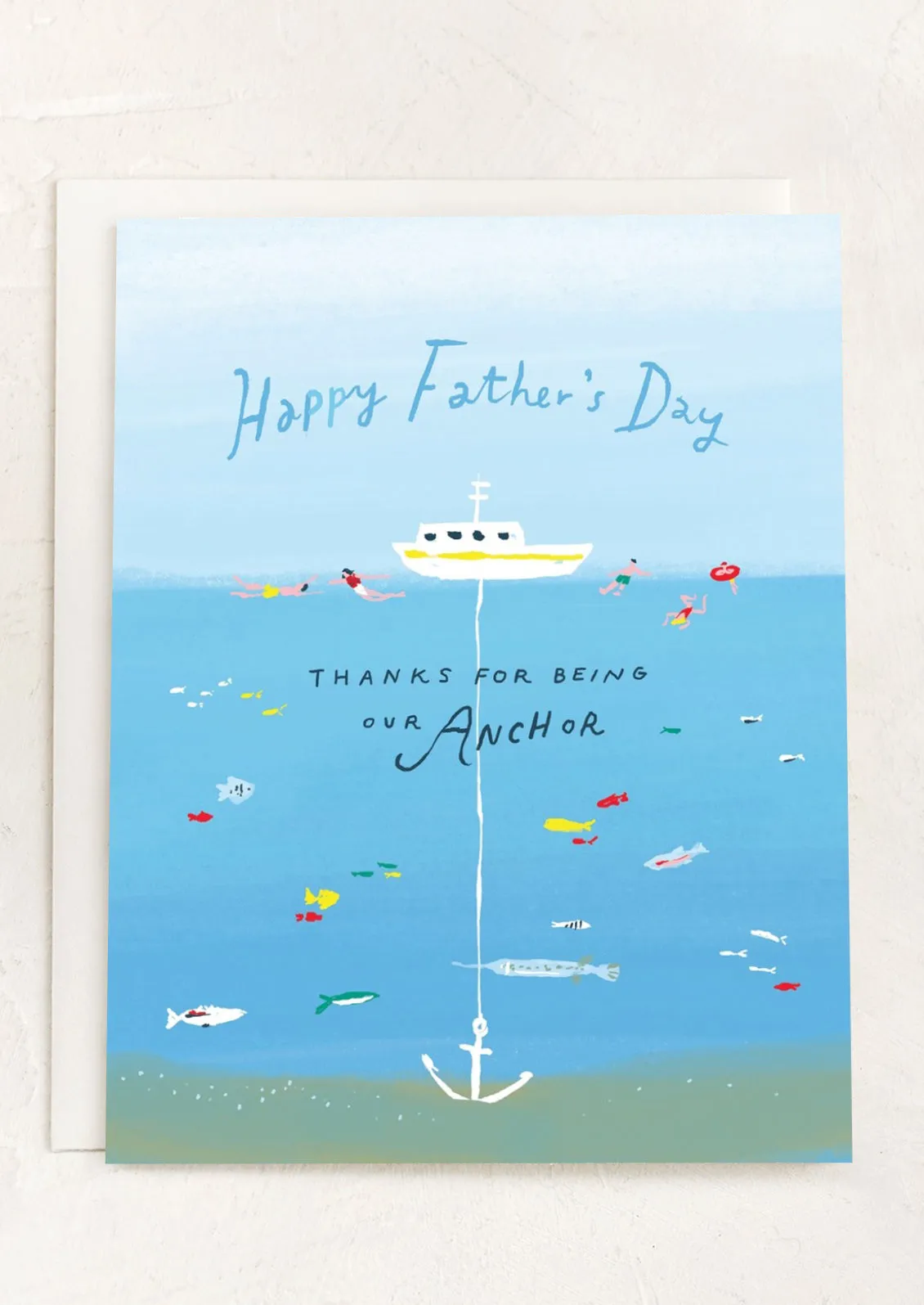 Our Anchor Father's Day Card