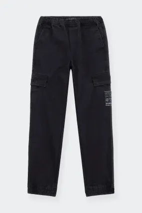 PANTALONE JEANS CARGO NERO