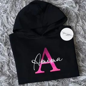 Personalised Name & Initial Hoodie