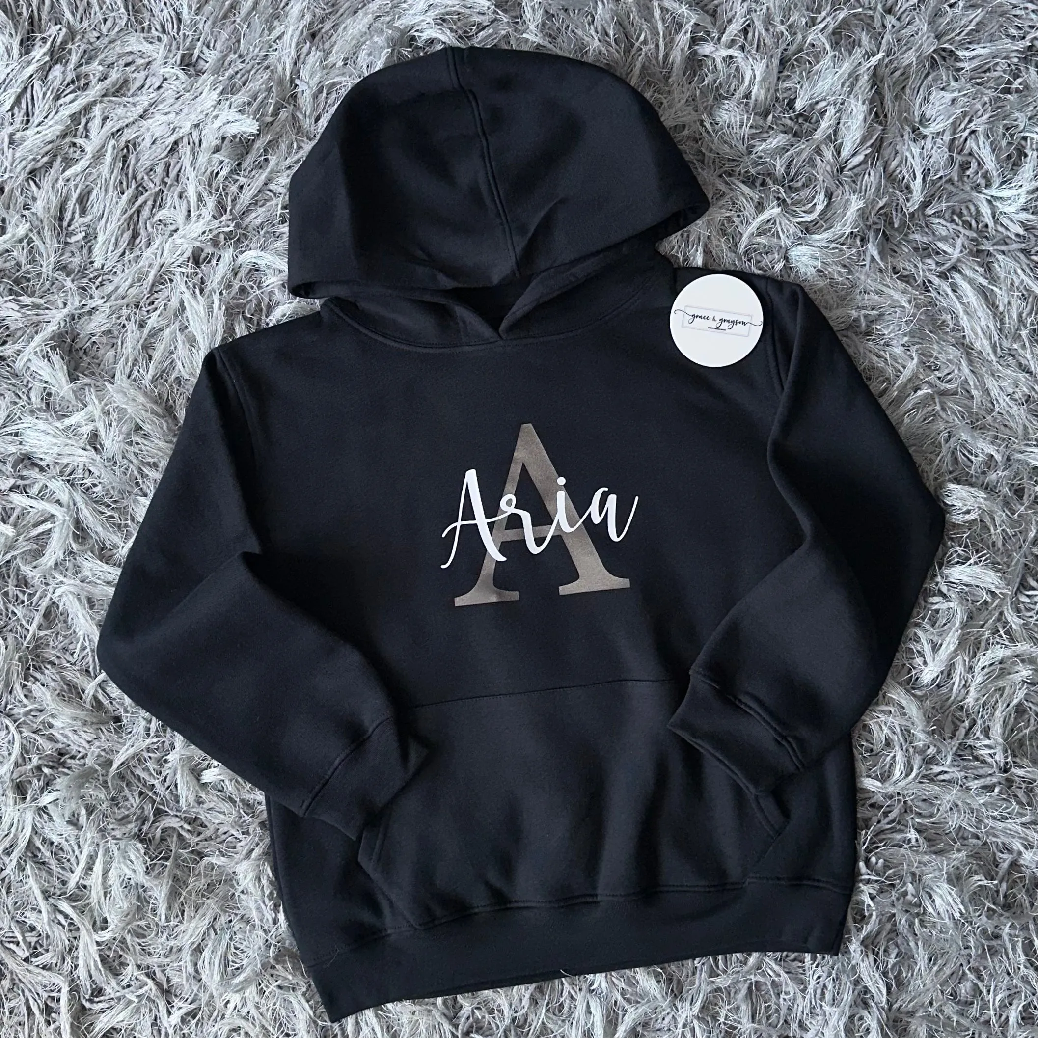 Personalised Name & Initial Hoodie