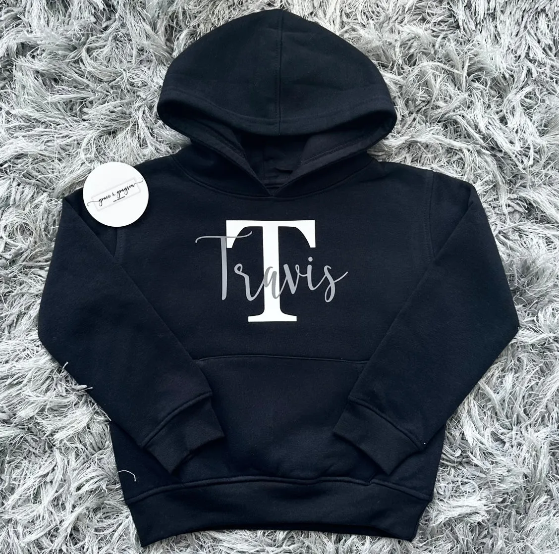 Personalised Name & Initial Hoodie