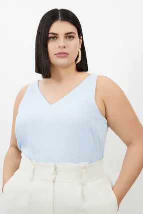 Plus Size Georgette Woven Cami Top | Karen Millen