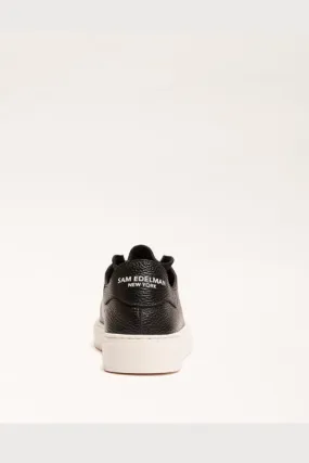 Poppy Lace Up Sneaker- Black