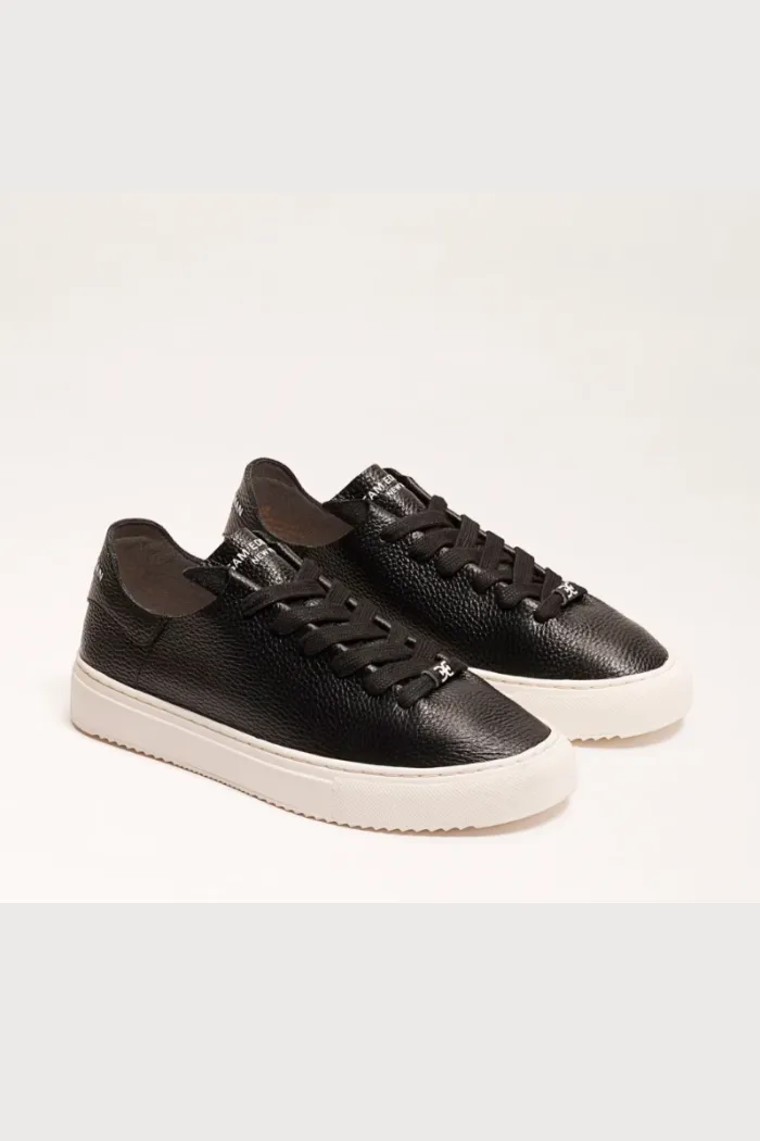 Poppy Lace Up Sneaker- Black