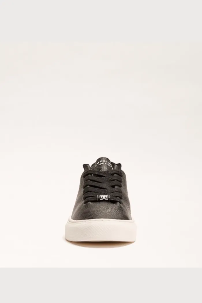 Poppy Lace Up Sneaker- Black