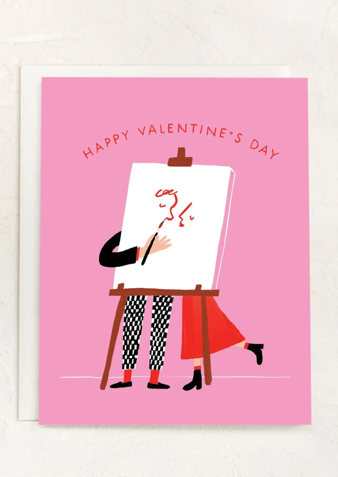 Portrait Valentine's Day Card