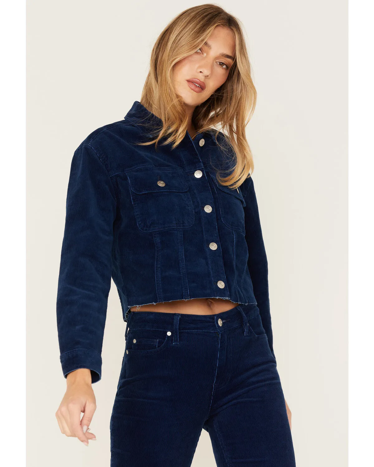 Product Name:  Cleo + Wolf Women's Cropped Corduroy Jacket