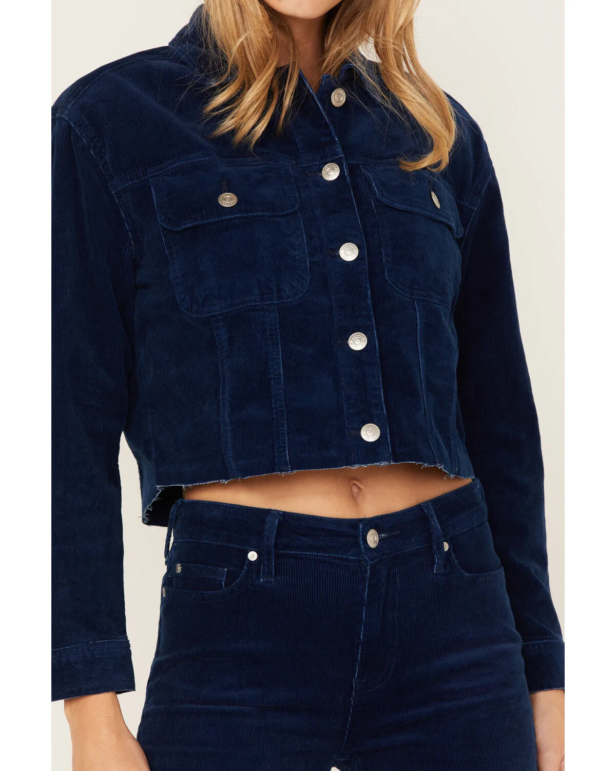 Product Name:  Cleo + Wolf Women's Cropped Corduroy Jacket