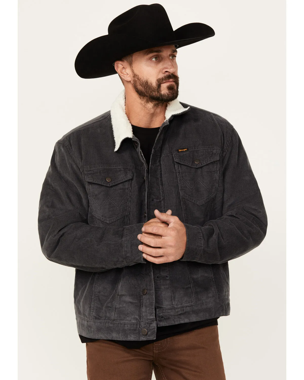 Product Name:  Wrangler Men's Sherpa Lined Corduroy Jacket