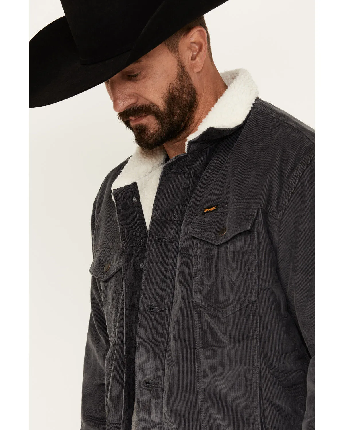 Product Name:  Wrangler Men's Sherpa Lined Corduroy Jacket