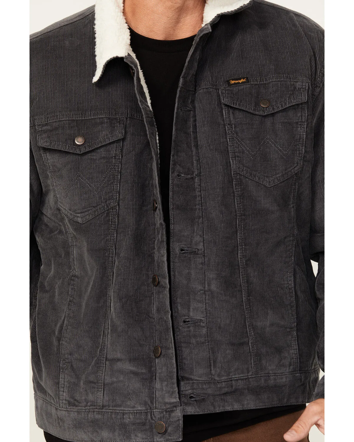 Product Name:  Wrangler Men's Sherpa Lined Corduroy Jacket