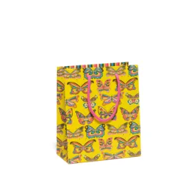 Psychedelic Butterfly Small Gift Bag