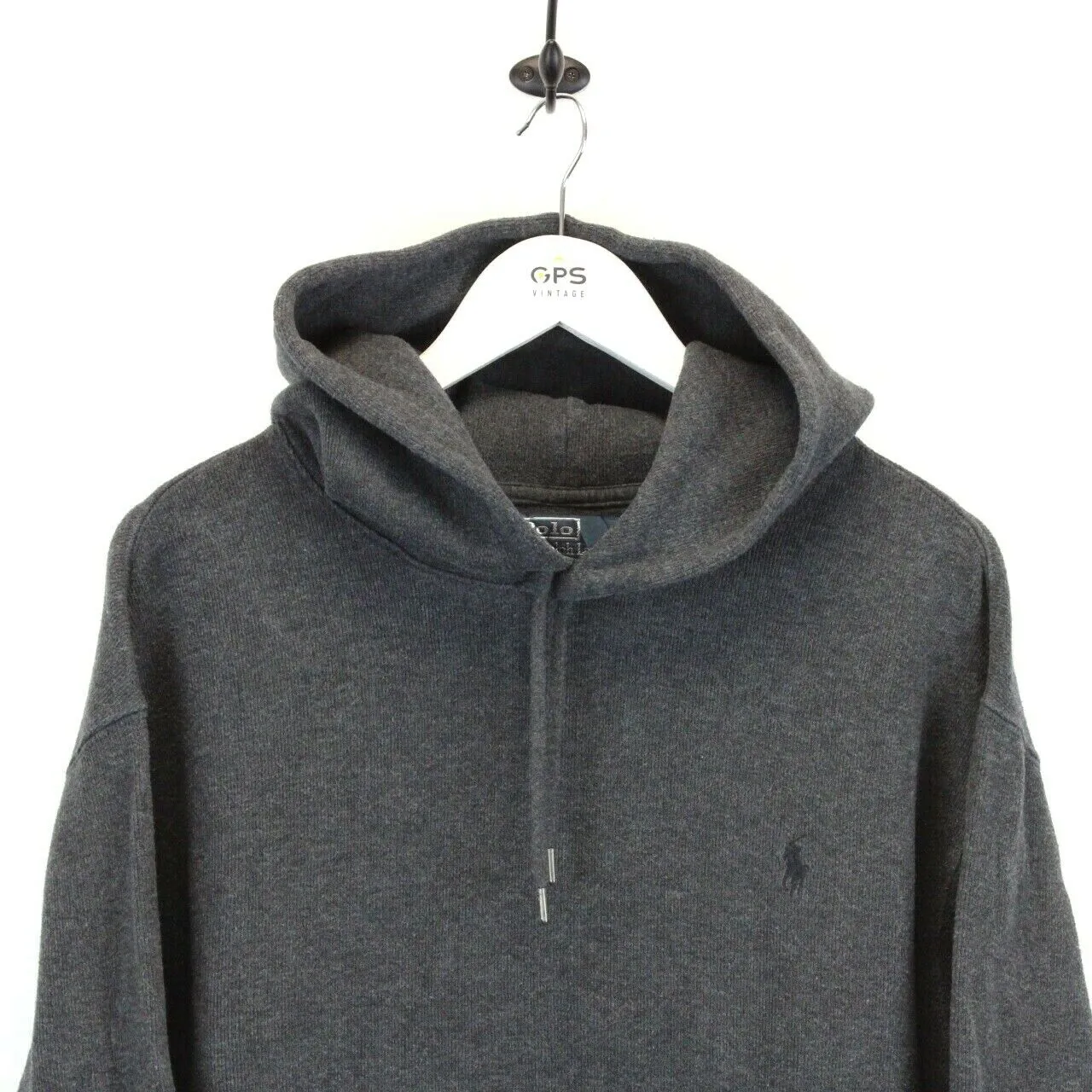 RALPH LAUREN Hoodie Grey | XXL