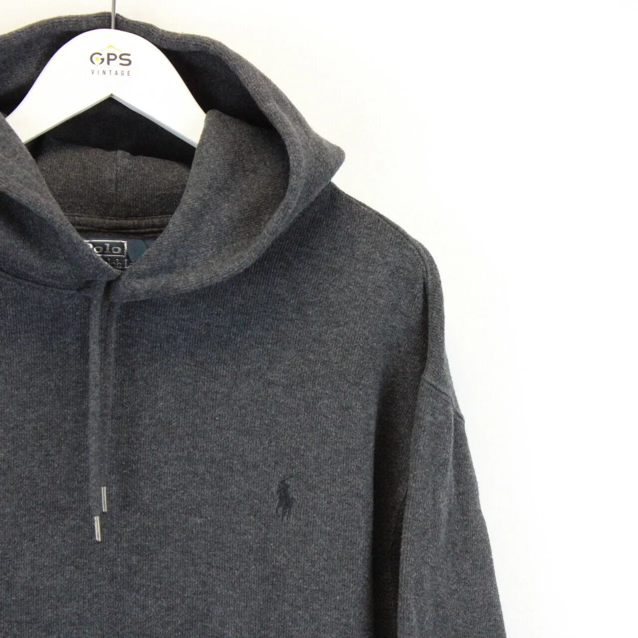 RALPH LAUREN Hoodie Grey | XXL