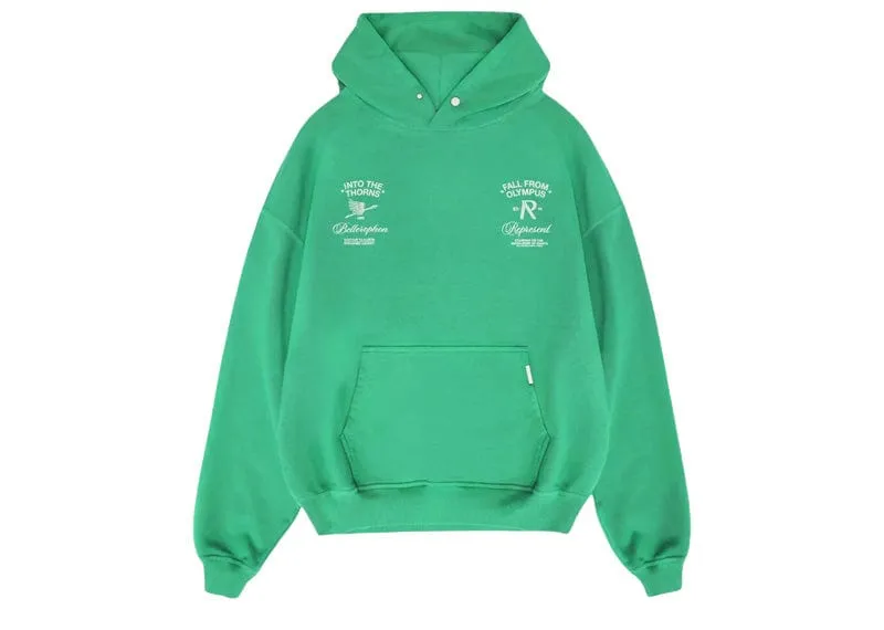 Represent Fall From Olympus Hoodie (ISLAND GREEN)