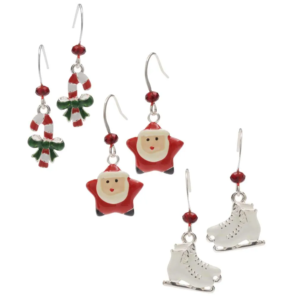 Retired - Christmas Fun Earring Trio