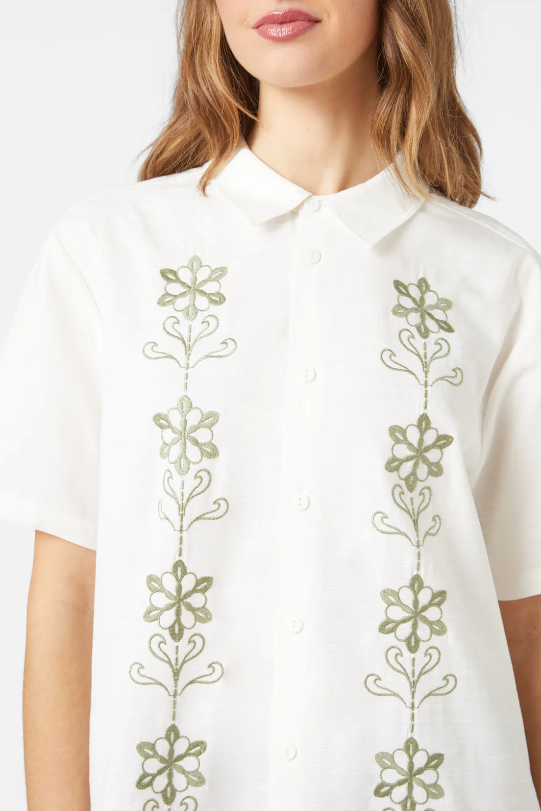 Retro Embroidered Everyone Shirt