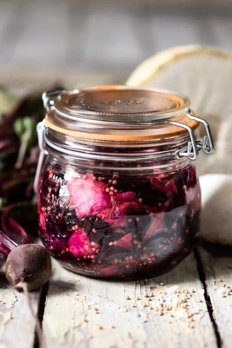 Rounded French Glass Jar