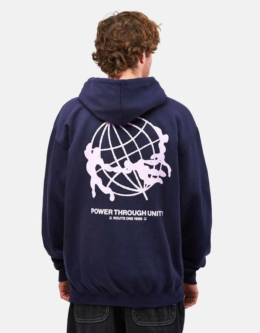 Route One Unity Pullover Hoodie - Oxford Navy