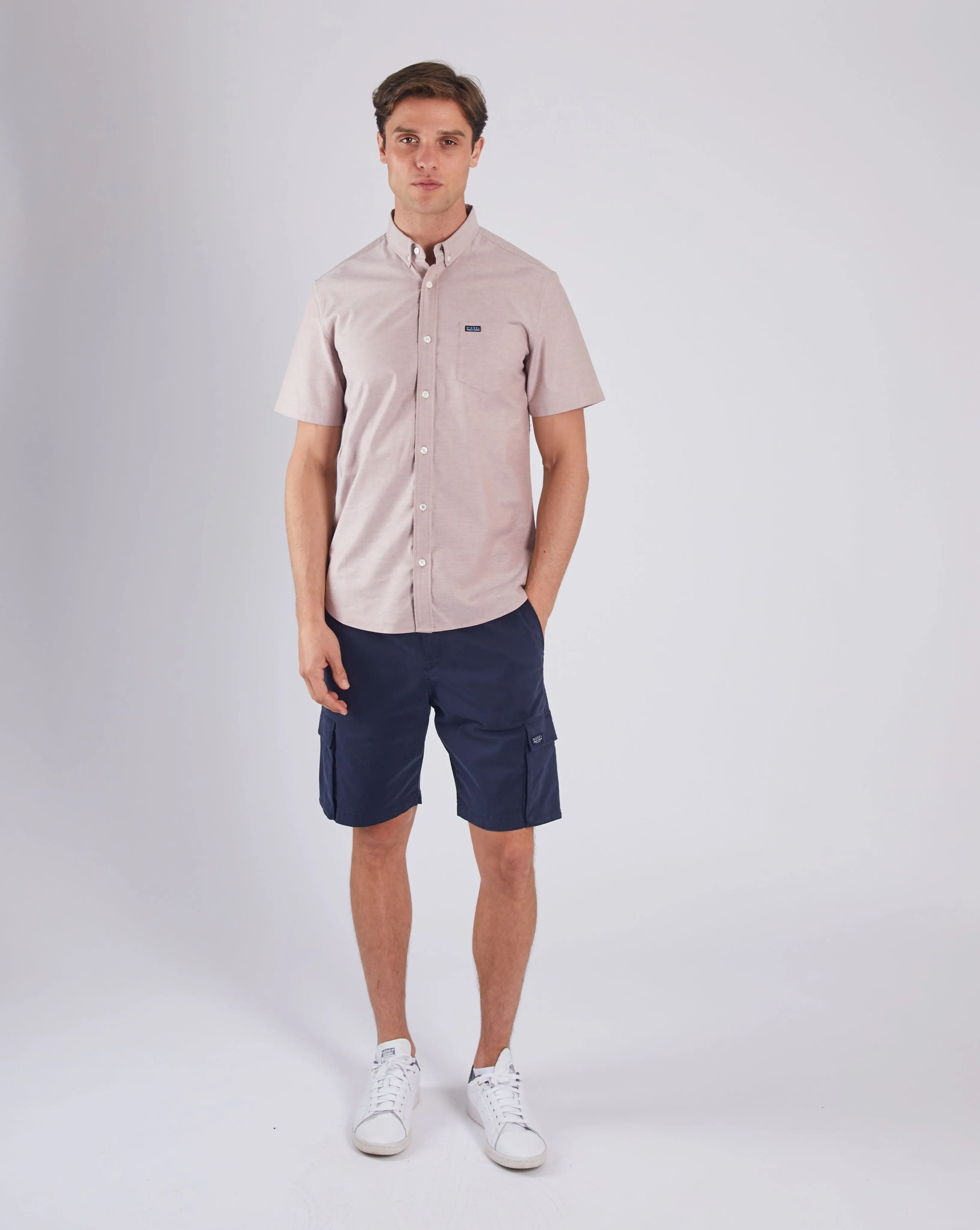 Ryan Oxford SS Shirt Warm Spice