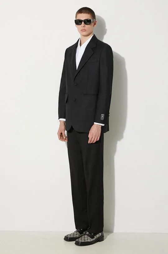 Samsoe Samsoe trousers men's black color