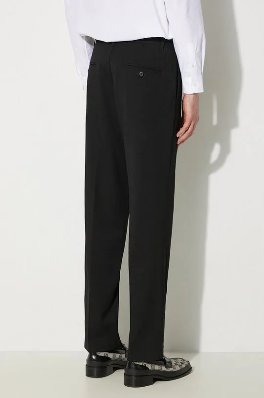 Samsoe Samsoe trousers men's black color