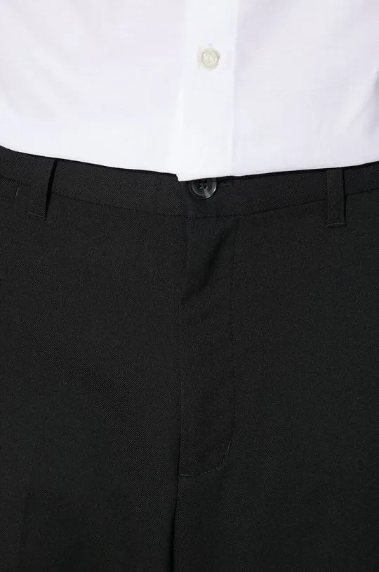 Samsoe Samsoe trousers men's black color