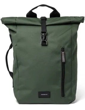 Sandqvist Dante Vegan Backpack Dawn Green Black