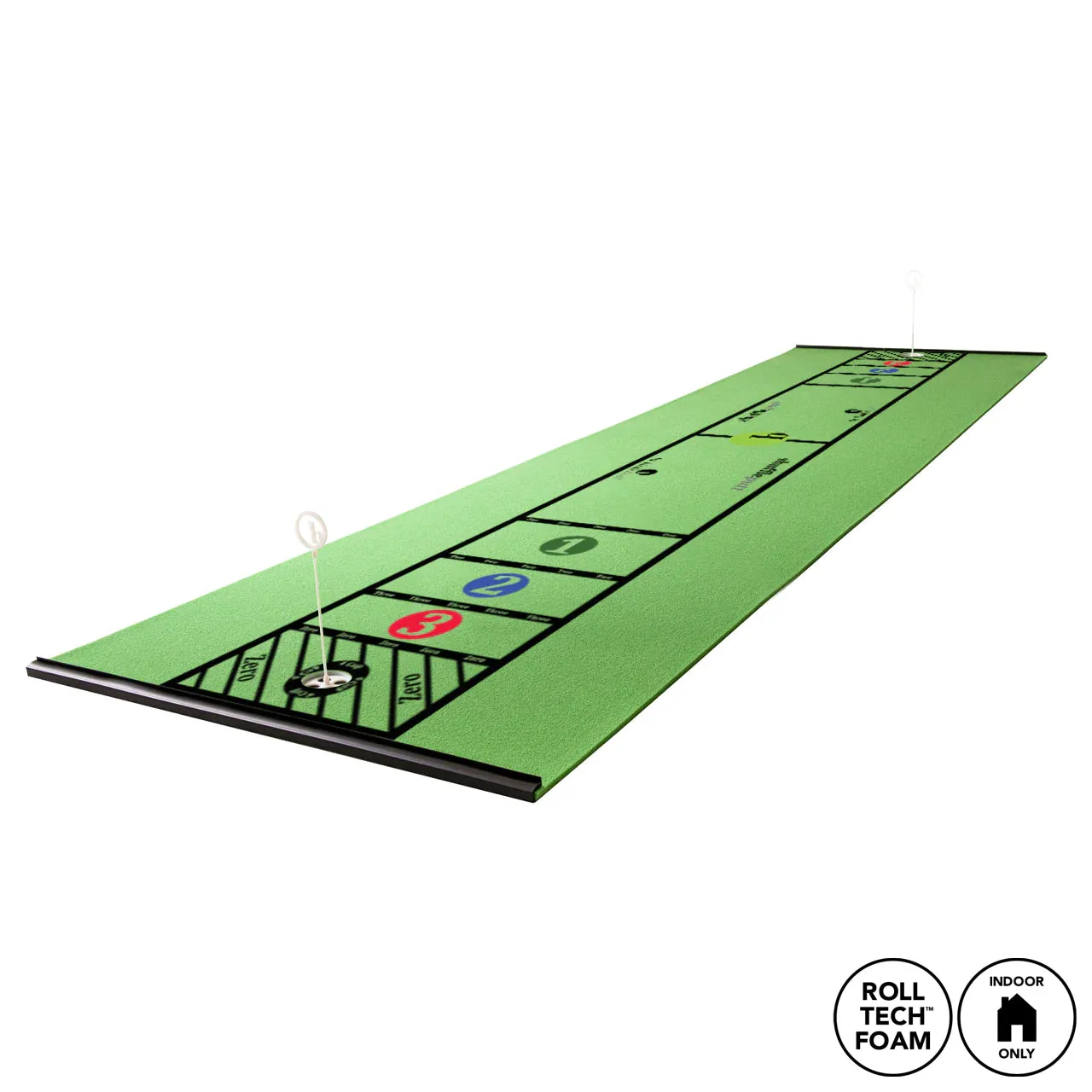 ShufflePutt, Putting Game! Putting and Shuffleboard with a Drain It Twist (4 SIZES)