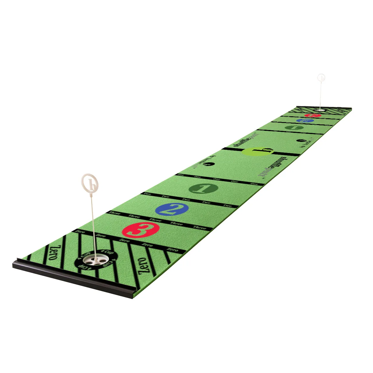 ShufflePutt, Putting Game! Putting and Shuffleboard with a Drain It Twist (4 SIZES)