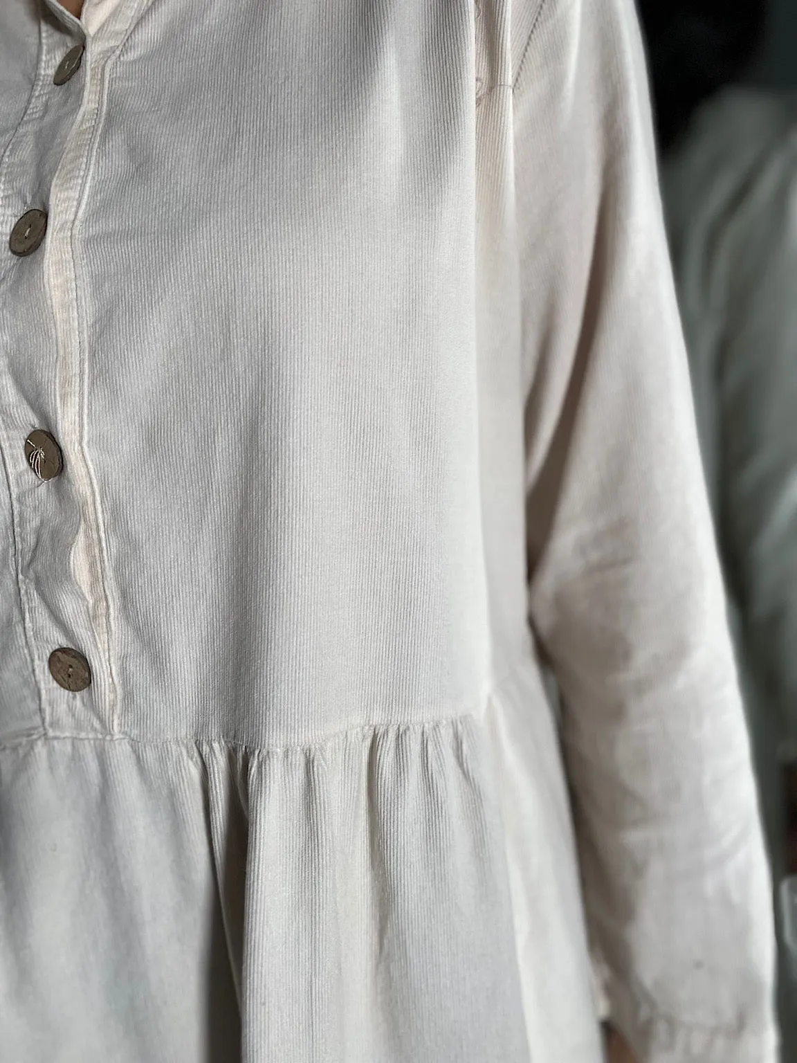 Stone Tiered Shirt Dress Petra