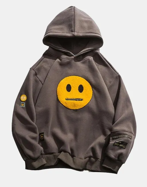 StraightFace Patchwork Hoodie