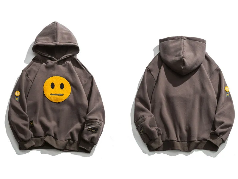 StraightFace Patchwork Hoodie