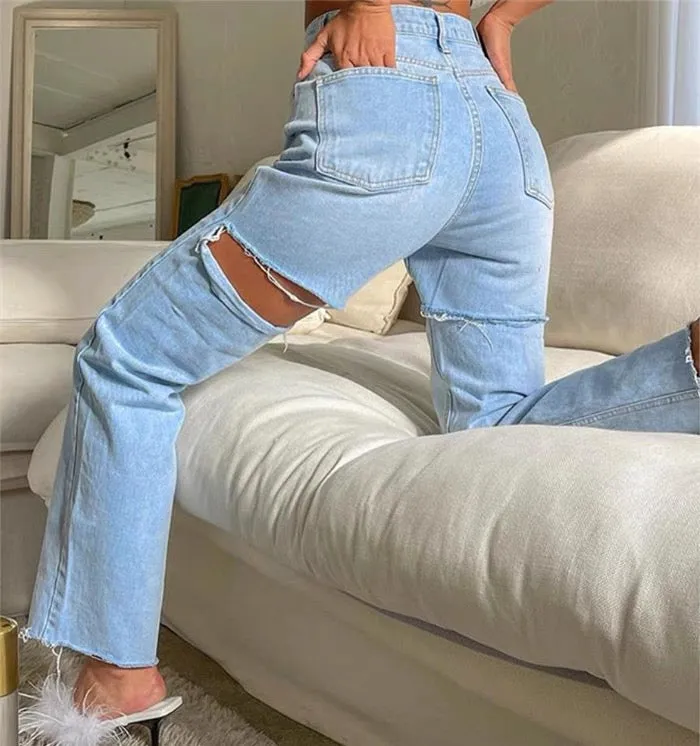 TAMARIA HIGH WAISTED JEANS