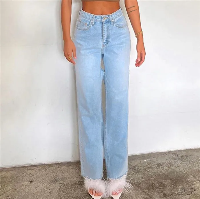 TAMARIA HIGH WAISTED JEANS