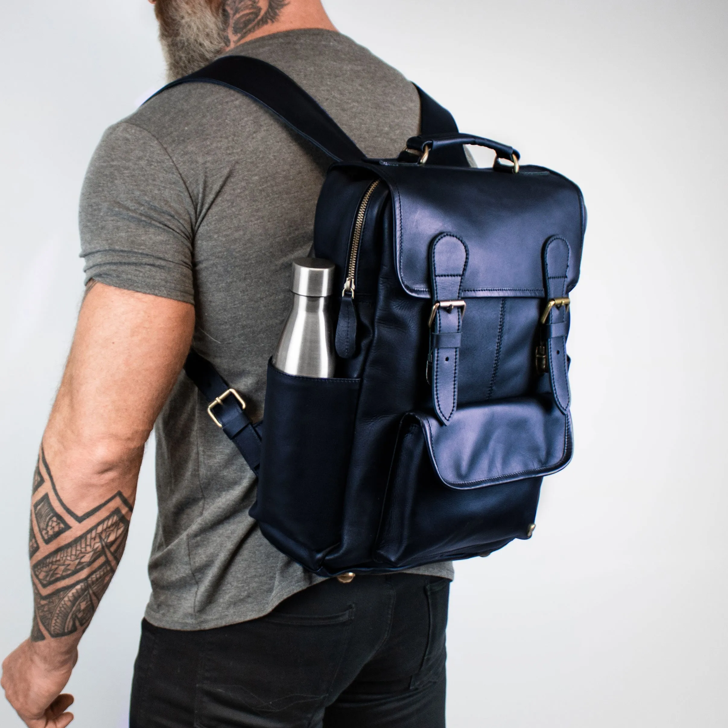 The City Backpack (Navy)