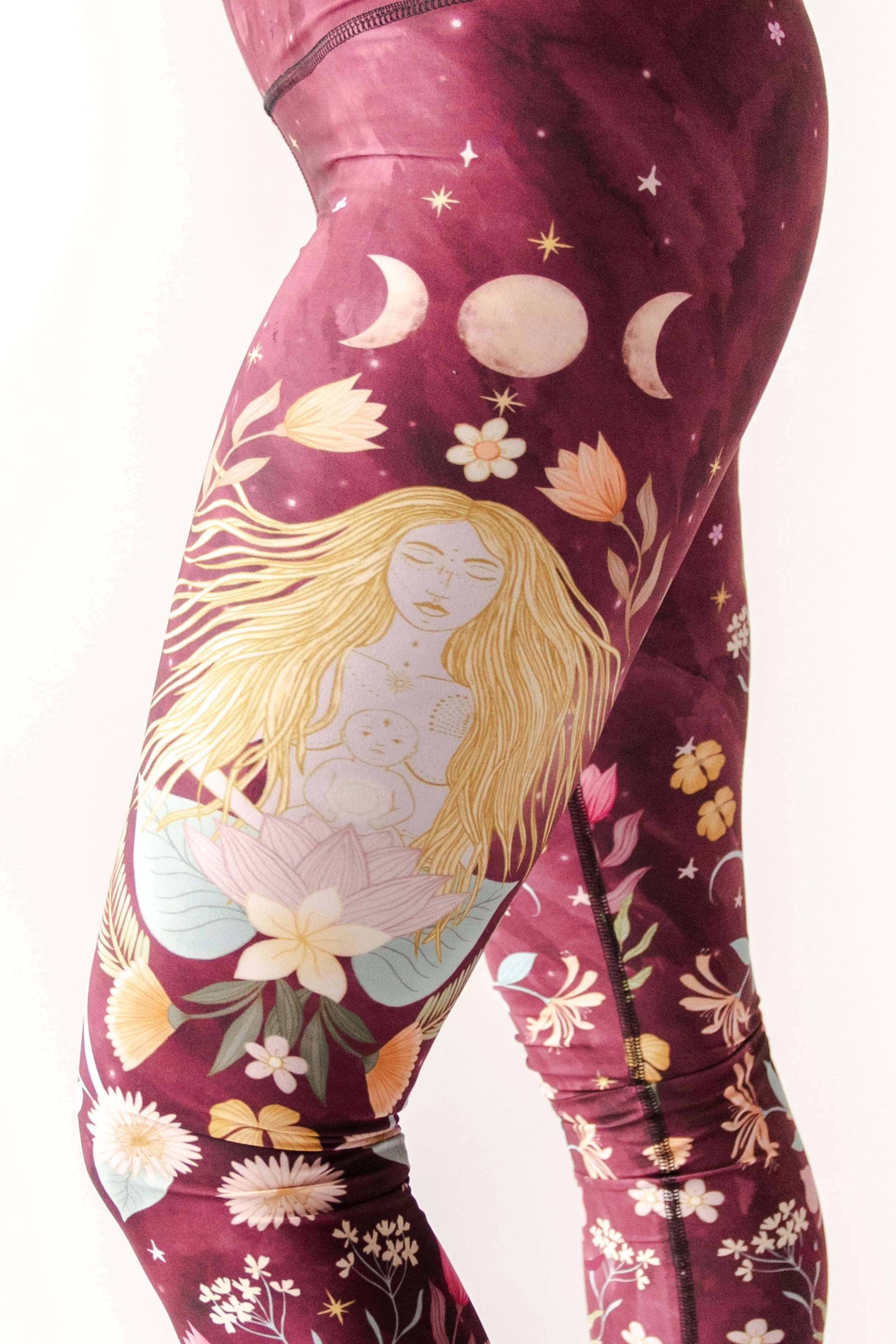 The Creator Printed Yoga Leggings