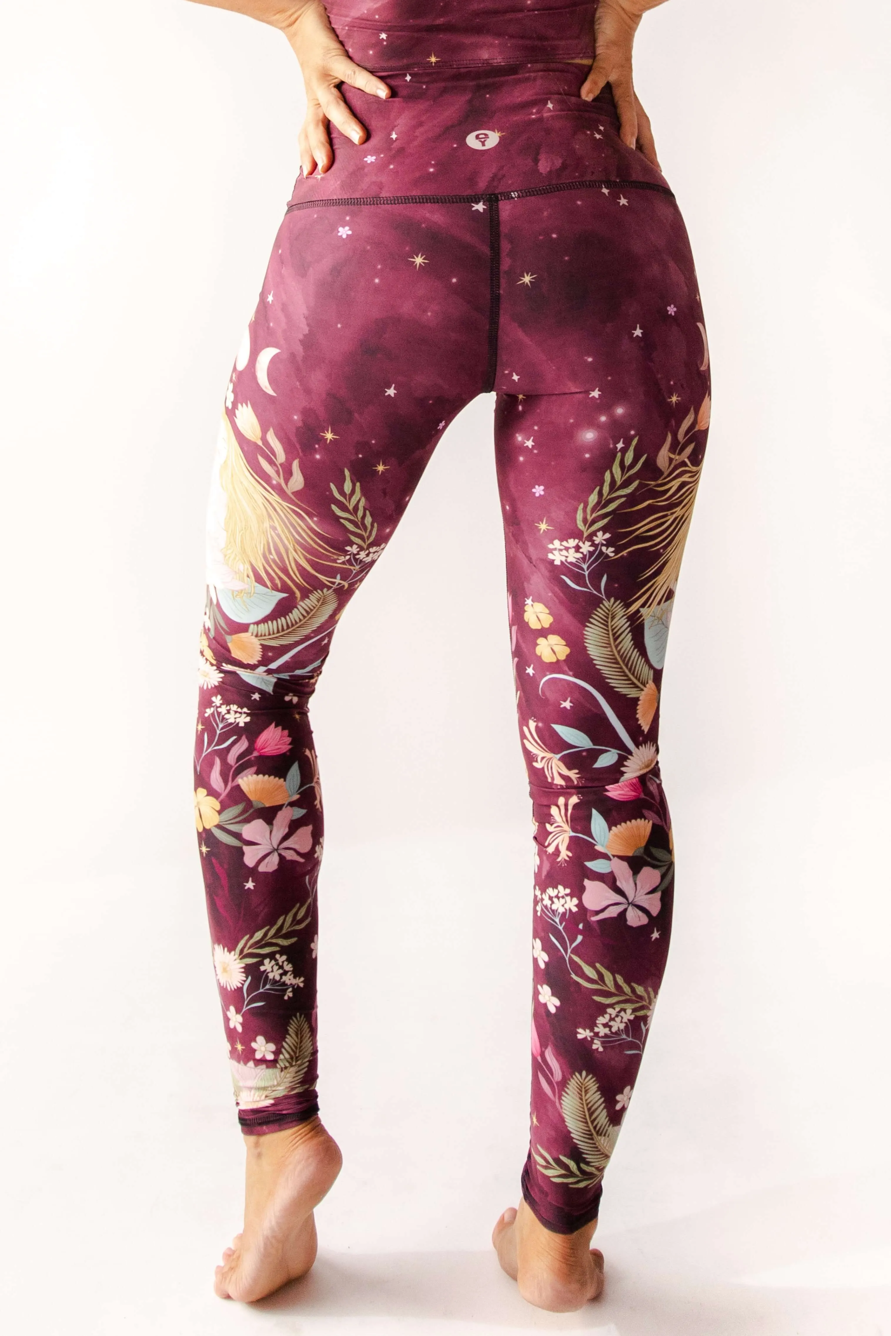 The Creator Printed Yoga Leggings