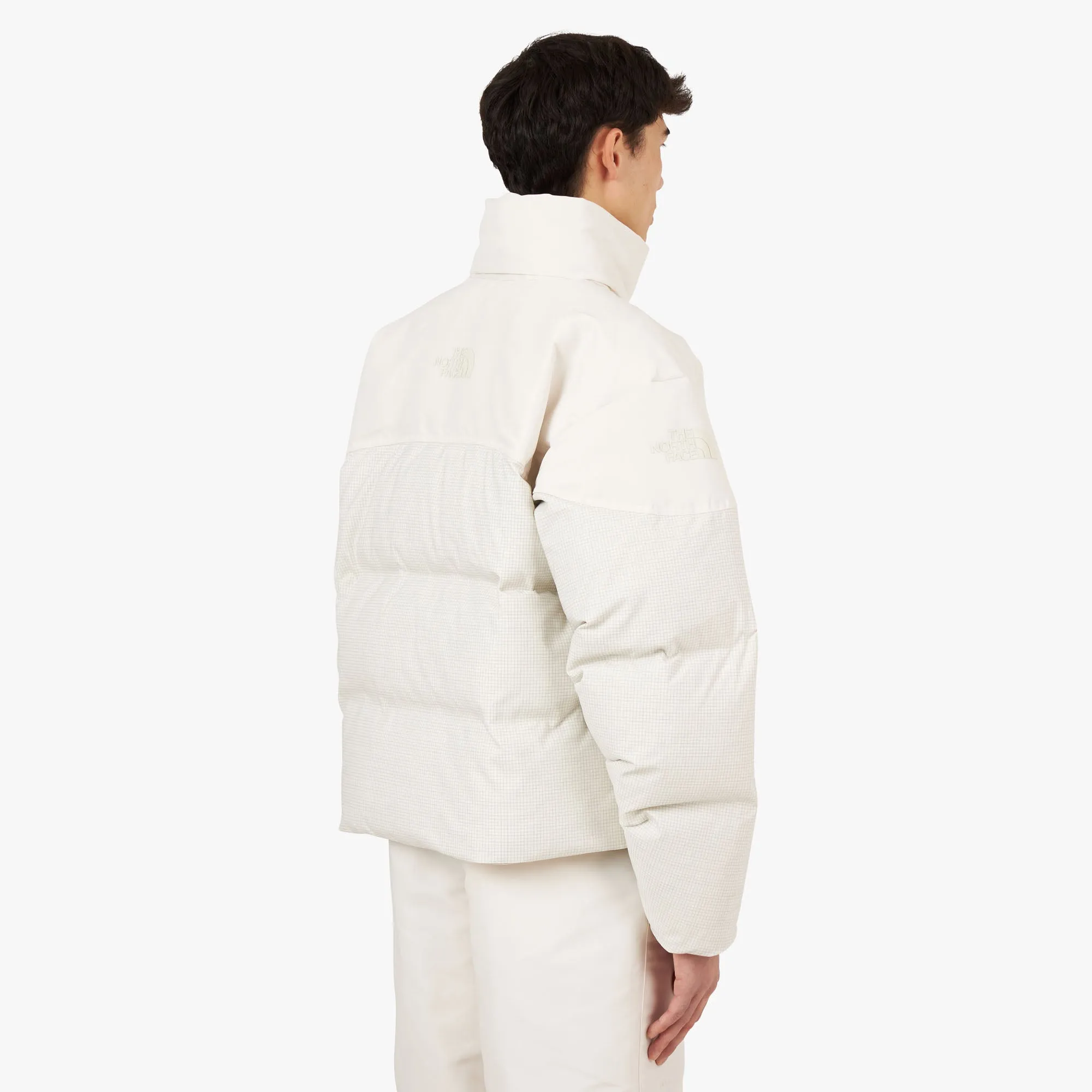 The North Face RMST Steep Tech Nuptse Down Jacket / White Dune