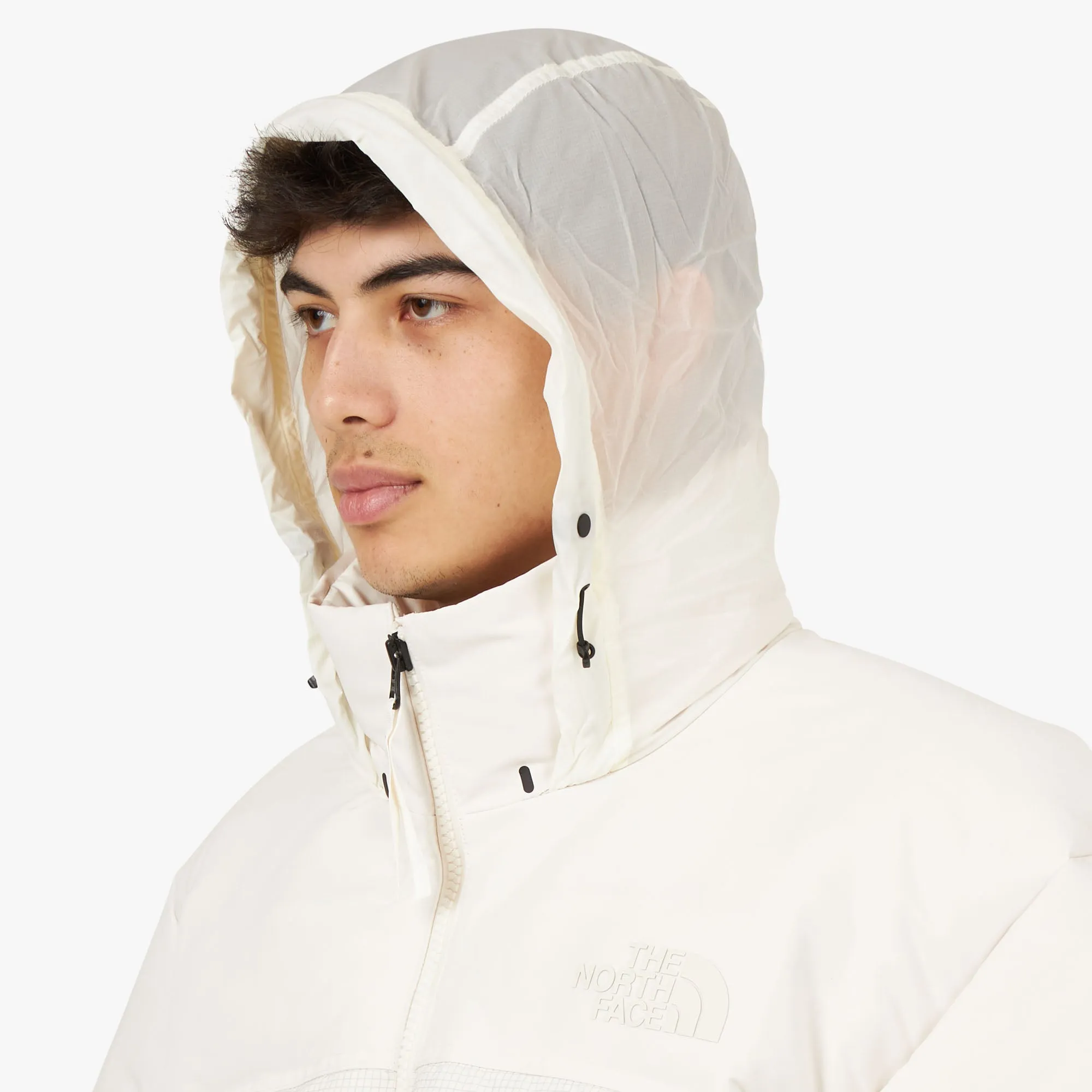 The North Face RMST Steep Tech Nuptse Down Jacket / White Dune