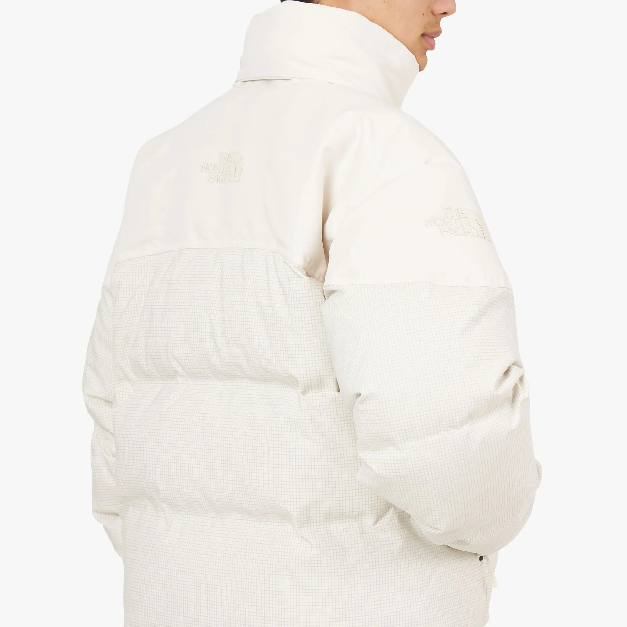 The North Face RMST Steep Tech Nuptse Down Jacket / White Dune