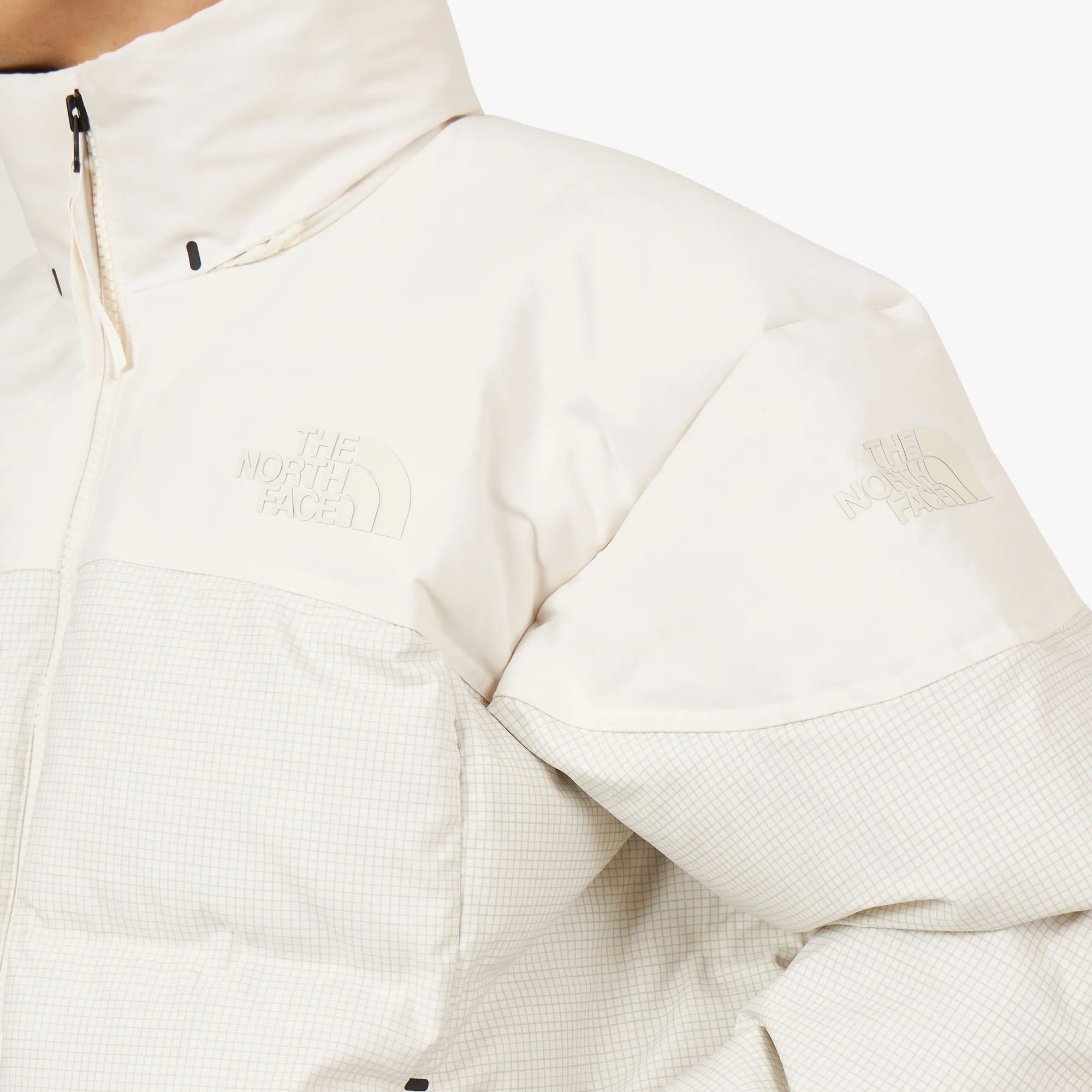 The North Face RMST Steep Tech Nuptse Down Jacket / White Dune