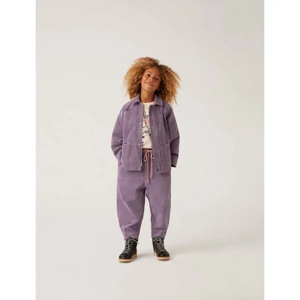 The Sunday Collective TSC Organic Corduroy Jacket, Purple